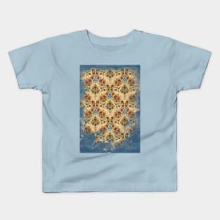 Sparrow's garden (blue version) Kids T-Shirt